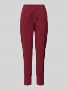 Relaxed fit joggingbroek met siernaden, model 'CANDY'