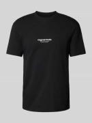 T-shirt met labelprint, model 'VESTERBRO'