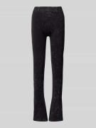 Flared high waist legging met loopsplitten, model 'TAMMURA'