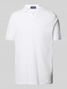 Classic fit poloshirt met logostitching