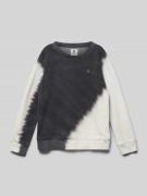 Sweatshirt met batikpatroon