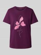 T-shirt met print aan de voorkant