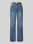 Straight leg jeans in 5-pocketmodel, model 'Simona'