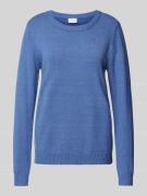 Gebreide pullover met ribboorden, model 'Viril'