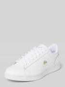 Leren sneakers met labelapplicatie, model 'CARNABY'