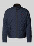 Windbreaker met labelstitching