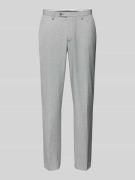 Regular fit pantalon met riemlussen