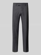 Slim fit pantalon met persplooien, model 'Kynd'