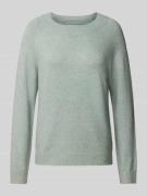 Gebreide pullover met ronde hals, model 'RICA'