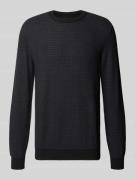 Gebreide pullover met ronde hals