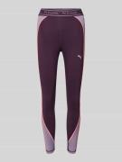 Legging met elastische band met logo