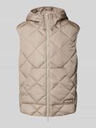 Bodywarmer met capuchon