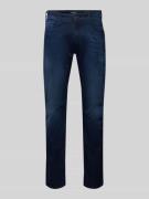 Slim fit jeans in 5-pocketmodel, model 'ANBASS'