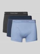 Boxershort met band met label in een set van 3 stuks