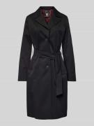 Trenchcoat met strikceintuur