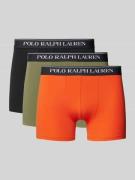 Boxershort met band met label in een set van 3 stuks