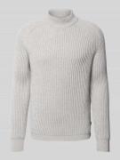 Gebreide pullover met opstaande kraag, model 'Kearth'