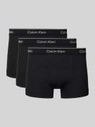 Boxershort met band met label in een set van 3 stuks