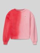 Sweatshirt met labelprint