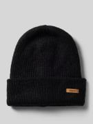 Beanie met labelpatch, model 'Witzia'