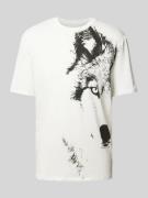 T-shirt met motiefprint