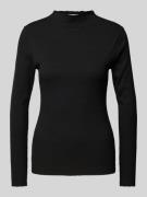 Shirt met lange mouwen en turtleneck, model 'Papilone'