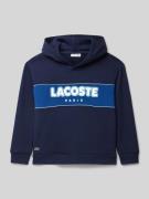 Hoodie met logodetail