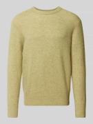 Gebreide pullover met ronde hals