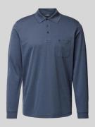 Regular fit poloshirt met borstzak