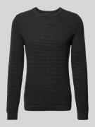 Gebreide pullover met ronde hals, model 'NEWVINCEBUBBL'