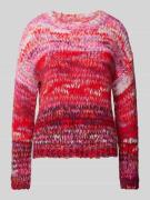 Gebreide pullover met ronde hals