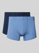 Boxershort met labeldetail in een set van 2 stuks