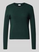 Gebreide pullover met ronde hals, model 'COMFY'