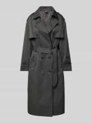 Trenchcoat met strikceintuur