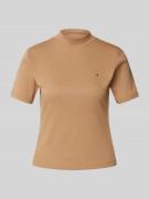 Slim fit T-shirt met logostitching, model 'NEW CODY'