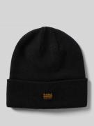 Beanie met labelpatch, model 'Effo'