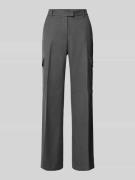 Regular fit stoffen broek met viscose, model 'Maine'