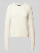 Regular fit gebreide pullover met wol, model 'NOVAH'