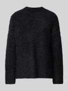 Comfort fit gebreide pullover met wol, model 'MALA'