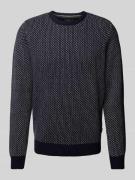 Wollen pullover met ronde hals