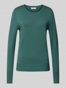 Gebreide pullover met ronde hals