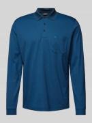 Regular fit poloshirt met borstzak