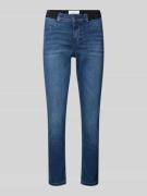 Slim fit 7/8-jeans met elastische band, model 'ORNELLA SPORTY'