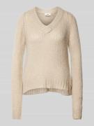 Gebreide pullover met structuurmotief, model 'Nicolinna'