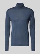 Wollen pullover met col