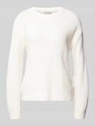 Gebreide pullover met structuurmotief, model 'Cotla'