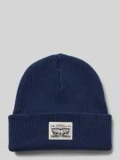 Beanie met labelpatch, model 'BACKPATCH'