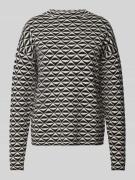 Gebreide pullover met ronde hals