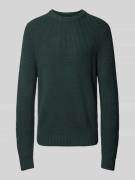 Gebreide pullover met ronde hals