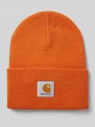 Beanie met labelpatch, model 'ACRYLIC WATCH HAT'